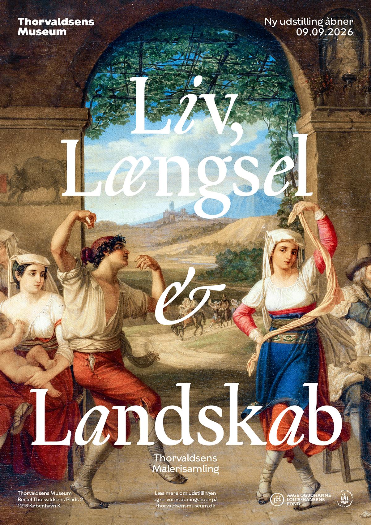 Liv, Længsel & Landskab   Plakat
