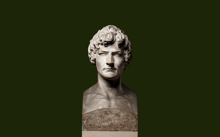 BERTEL THORVALDSEN - MANDEN OG KUNSTEN