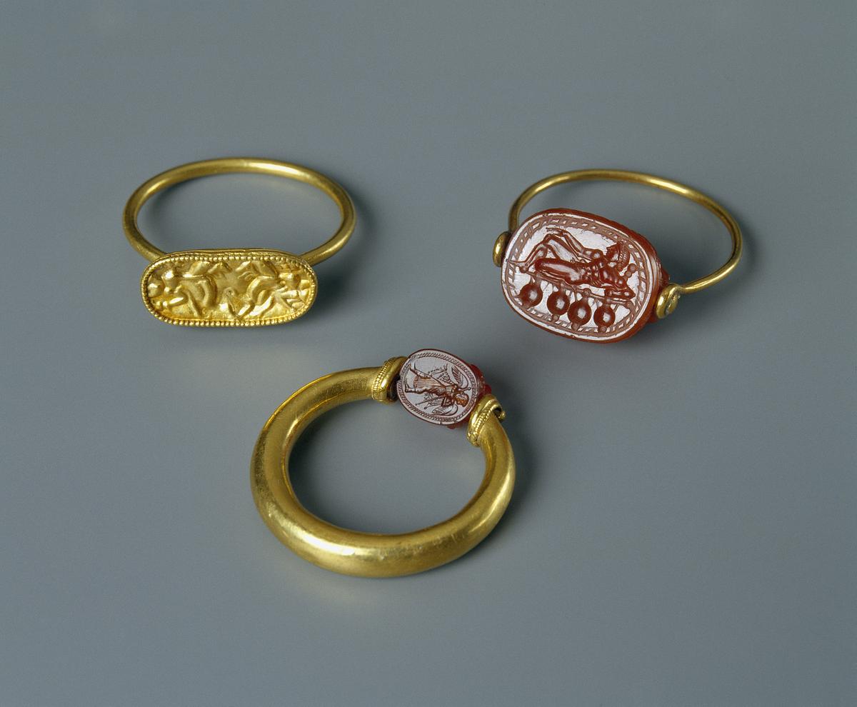 Tre etruskiske ringe