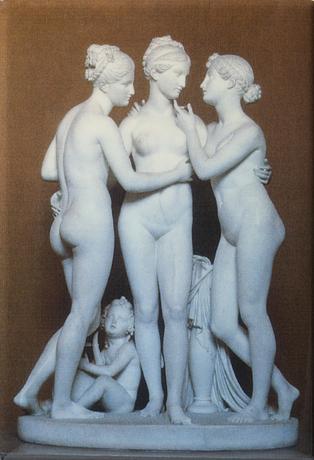 Magnet: Cupid and the Graces